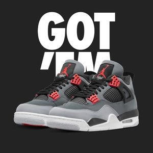 SOLD on GOAT- Jordan 4 Infrared